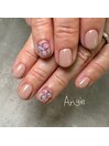 紫陽花ネイル 定額￥6,300-