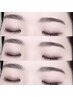【EYE BROW】アイブロウスタイリング(wax)＆眉毛パーマ(毛流れ修正)