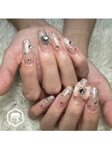レディスペネイル ノマエ 名駅店(Redispe nail nomae)/ラメグラデーション