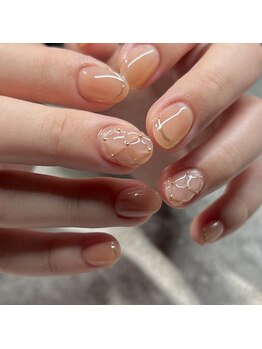ネイルズ ヒマワリ(Nails Himawari)/【松田担当】持ち込みデザイン