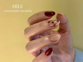 さくらんぼネイル