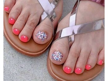 ラヤナリー バイ イーストネイル(Layanary by Eastnail)/フットネイル/埋め尽くし