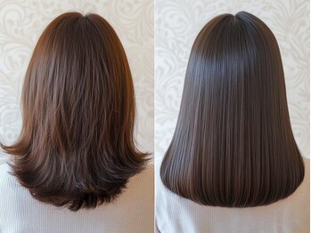 アム(AME)/ヘッドスパ+髪質改善で艶髪に