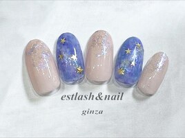夜空風星ネイル