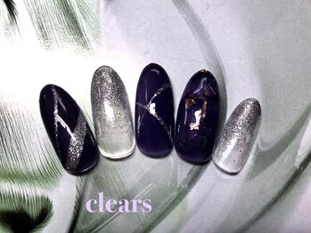 ビューティーネイルサロン クリアーズ(Clears)/人気シアー系カラーネイル♪