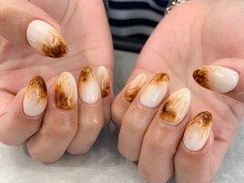 カフェラテネイル