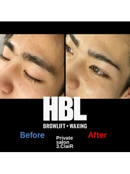 サンクレール(3.ClaiR)/メンズハリウッドブロウリフト