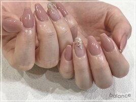 ナチュラルカラー×大きめホロ♪