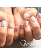 オンシジューム(Oncidium)/お客様ネイル♪