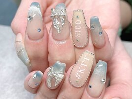 Eグラデマグネットネイル14980円