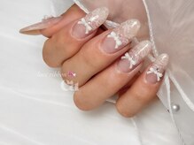 エア(ea)/レースリボンネイル