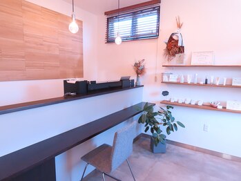 ルシェルブルー(Le ciel bleu)/カウンター