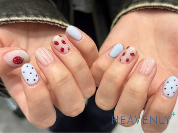 ヘブンリープラス+ Luz湘南辻堂店/春 マグネットネイル 水光マグ