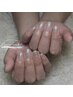 《Hand.ジェル　jrクーポン》ワンカラー．グラデーション　￥3300