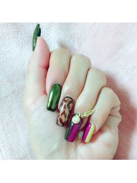 秋ネイル