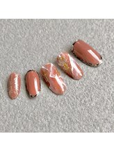 テラックス/大理石ネイル