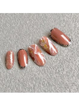 テラックス/大理石ネイル