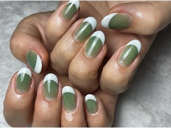 サロンレム(salon Rem.)/【パラジェルカラーフレンチ】