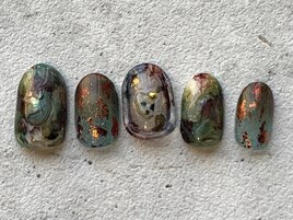 大人ニュアンスネイル