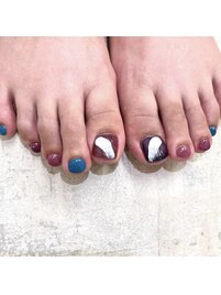 [フット]アート放題コース￥9600