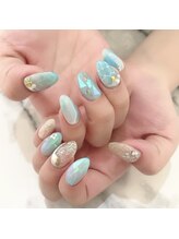 エムスタイル(Mstyle)/水面ネイル