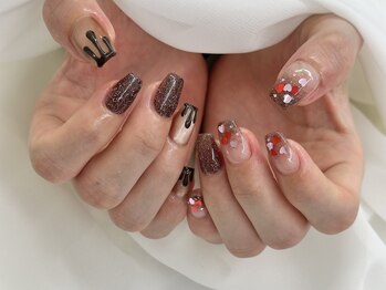 ラヴィッシュ(LAVISH)/バレンタインネイル