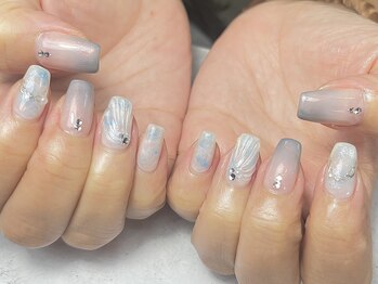 プロモート 岡山城下店(Promote)/マーメイドネイル