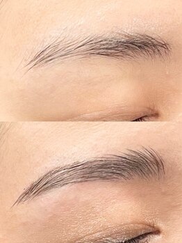 アイブロウメニューがあるサロン