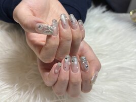 クリスマスネイル