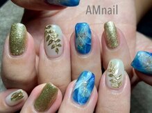 エーエムネイル(Am:nail)/ボタニカルブルー