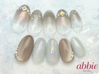 ネイルサロン アビー 新宿東口店(abbie)/キラキラネイル◇¥11550/¥11550