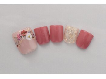 プリッシュ 銀座1丁目店(prish)/6000円　フットネイル