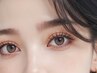 ご新規様【オフ無料・ボリュームEYEコース】マツエク　フラットラッシュ140本