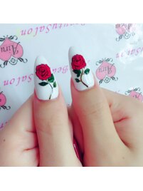 手描きアートが得意(^^♪