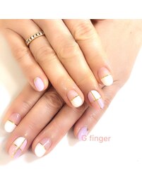 春カラーネイル