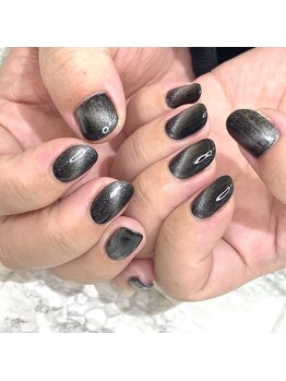 グラマラス プレジール 中野店(glamourous plaisir)/マグネットネイル