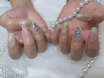 ティプラスネイル 木場(T+Nail)/長さ出しつけ放題