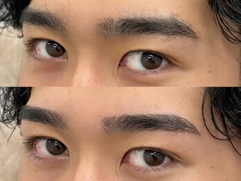 デザインケー 泉中央店(design K)/【アイブロウ】メンズ眉毛WAX