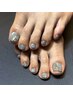 【フットネイル】選べる★定額デザイン（初回オフ無料）￥8800～