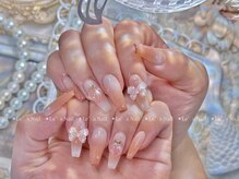 レアネイル 渋谷店(Le’a nail)/定額デザイン☆桃ネイル