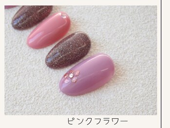 プレンティー 北千住西口店(plenty)/ピンクフラワー