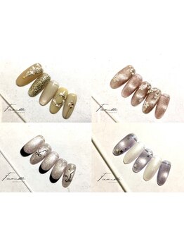 ショートネイルデザインが豊富