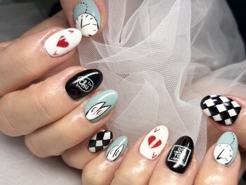 プライベート ネイルサロン マーマ(murmur)の写真/【ご新規様◇持込デザインフリーコース￥8800】120分以内で持込アートし放題！ケア・オフ付きも嬉しい♪