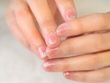 グロスネイル(gloss nail)/ジェルアート/チークネイル