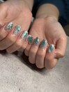 爽やかライトブルーニュアンス
