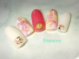 ふんわりニュアンスお花