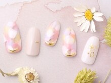 ソウ 難波店 nail salon Sou/奥行き塗りかけnail
