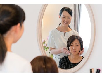 ピオニー(Peony)/施術後のお顔チェック