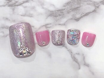 ネイルサロン ラブリーズ 相模大野店(NAIL SALON LOVELLY'S)/フット定額 ¥8980