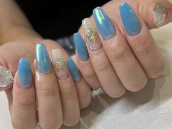 ヌー(NU)/Blue nail☆